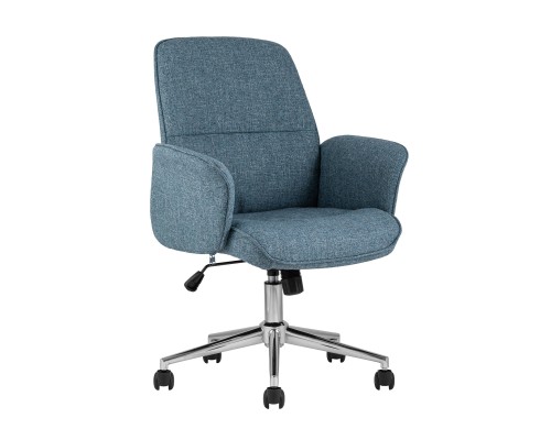 Стул офисный Simona голубой