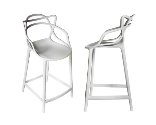 Комплект из 2-х стульев полубарных Masters серый