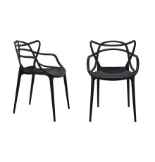 Комплект из 2-х стульев Masters чёрный