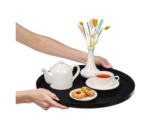 Кофейный столик Moon 45x51см, чёрный