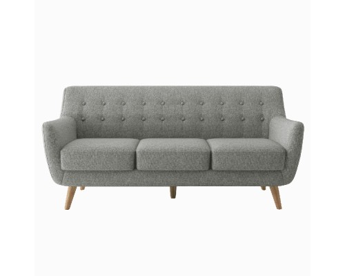 Диван Picasso трехместный серый