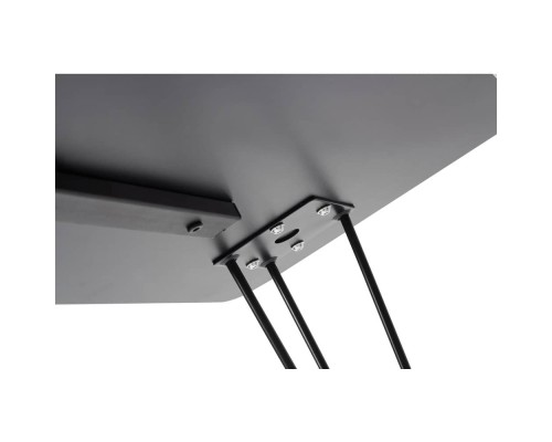 Стол Solution 120x80х75,5см, серый мрамор
