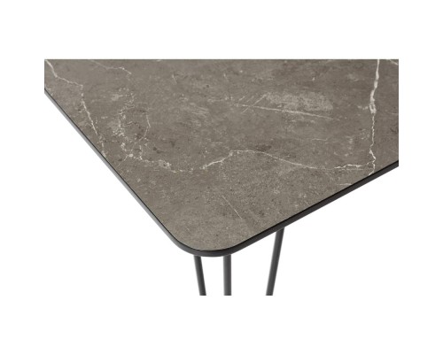 Стол Solution 120x80х75,5см, серый мрамор