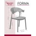 Стул Forma, серый FR 0826