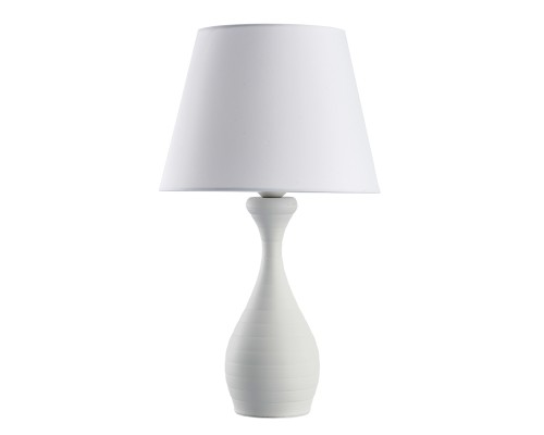 Настольная лампа MW-Light 415033901 Салон 1*60W E27 220 V матовый белый