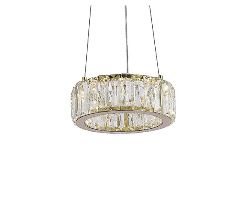 Люстра подвесная светодиодная Newport 8240/20 gold CRYSTAL LED 12W золото