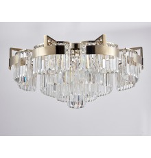 Люстра потолочная Newport 4356+6/PL gold VIOLETTA E14 13*40W золото