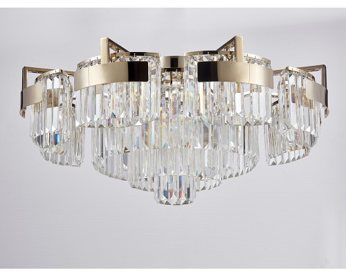 Люстра потолочная Newport 4356+6/PL gold VIOLETTA E14 13*40W золото