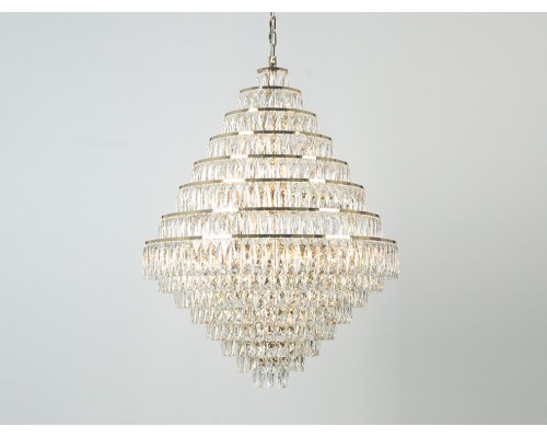 Люстра подвесная Newport 10125+28/C gold ELIZABETH Е14 33*40W золото шампань