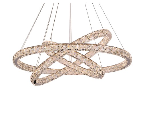 Люстра подвесная светодиодная Newport 8120/97 chrome ISABEL LED 176W хром