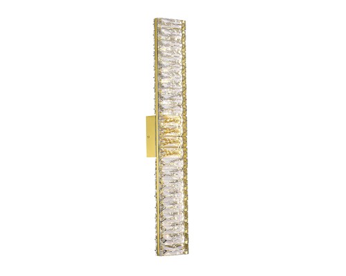 Бра лед Newport 8244/A gold NEW CRYSTAL LED 13W золото