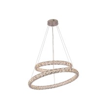 Люстра подвесная светодиодная Newport 8120/77 chrome ISABEL LED 101W хром