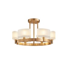 Люстра потолочная Newport 4336/PL gold JESSICA G9 6*40W французское золото