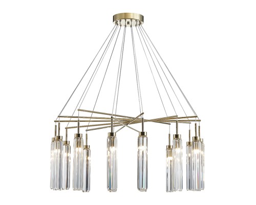 Люстра подвесная Newport 4524+10/S gold DIVA G9 14*40W золото