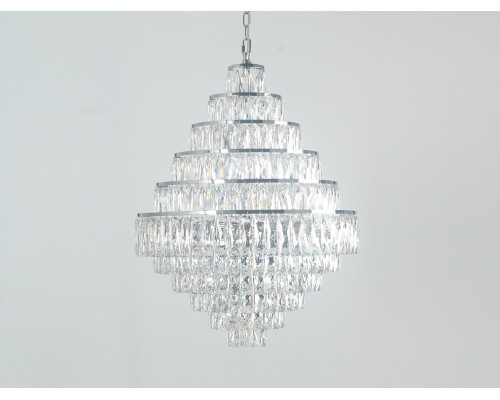 Люстра подвесная Newport 10125+15/C ELIZABETH Е14 20*40W хром