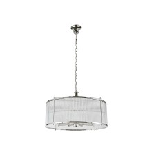 Люстра подвесная Newport 3686/C nickel NICOLETT E14 8*40W никель