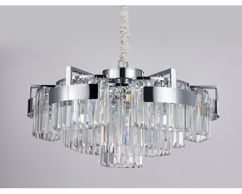 Люстра подвесная Newport 4356+3/C chrome VIOLETTA E14 10*40W хром