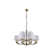 Люстра подвесная Newport 11408+4/C gold ALLEGRA E14 12*40W золото