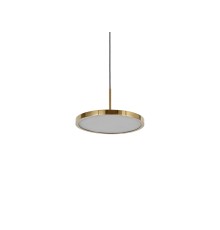 Подвесной светодиодный светильник Newport 3511/S champagne gold SABINA LED 1*8W золото шампань
