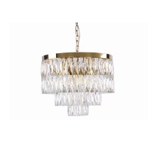 Подвесной светильник Newport 10128/S gold ELIZABETH Е14 8*60W золото шампань