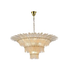 Люстра подвесная Newport 8821/C new gold VICTORIA E14 21*40W золото