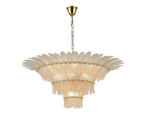 Люстра подвесная Newport 8821/C new gold VICTORIA E14 21*40W золото