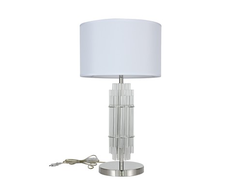 Настольная лампа Newport 3681/T nickel NICOLETT E27 1*40W никель