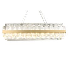 Люстра подвесная Newport 10242/120 brass KELLY G4 60*5W латунь