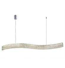 Люстра подвесная светодиодная Newport 8243/110 chrome CRYSTAL LED 33W хром