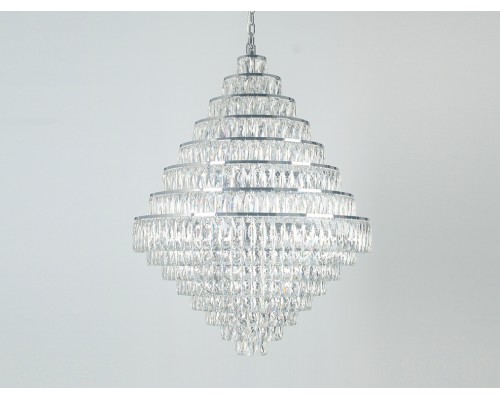 Люстра подвесная Newport 10125+28/C ELIZABETH Е14 33*40W хром