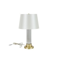 Настольная лампа Newport 3292/T brass new SONYA Е27 1*40W латунь