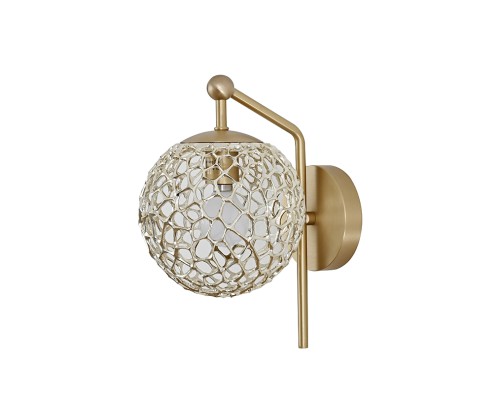 Бра Newport 3821/A SELENA E14 1*60W латунь