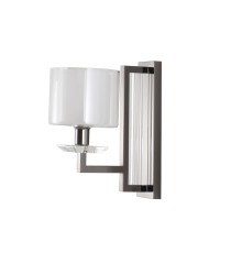 Бра Newport 4401/A black glossy ALEXANDRA E14 2*40W черный никель