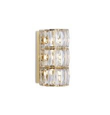 Бра Newport 8240/A gold NEW CRYSTAL G9 3*40W золото