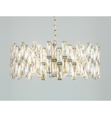 Люстра подвесная Newport 10123+5/C gold ELIZABETH Е14 8*40W золото шампань