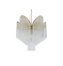 Люстра подвесная Newport 3229/C french gold EVA Е14 9*40W золото