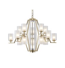 Люстра подвесная Newport 4915/C gold Е14 15*60W золото