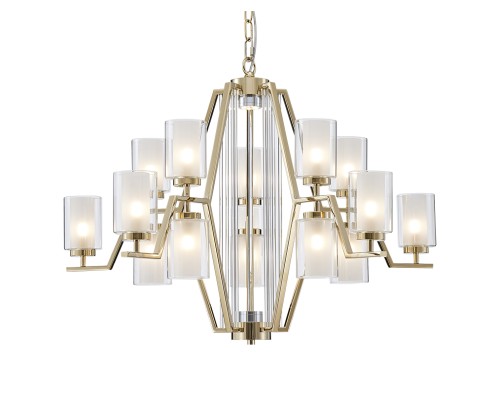 Люстра подвесная Newport 4915/C gold Е14 15*60W золото