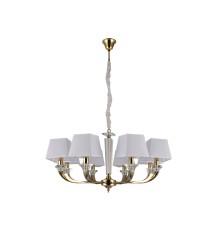 Люстра подвесная Newport 11408/C gold ALLEGRA E14 8*40W золото