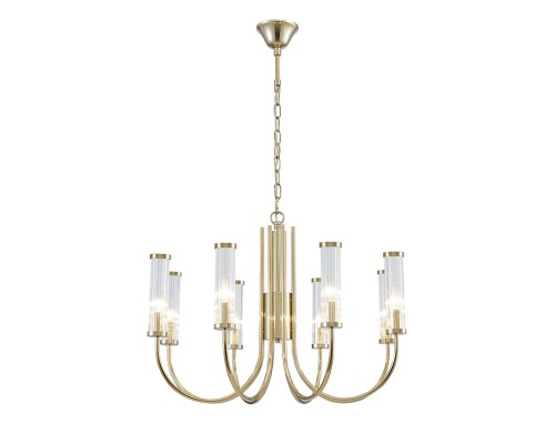 Люстра подвесная Newport 4558/C gold MADONNA E14 8*25W золото