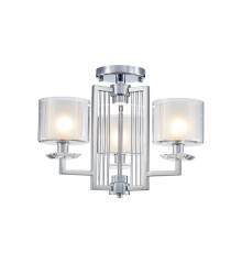 Люстра подвесная Newport 4405/PL chrome ALEXANDRA Е14+LED 3+2*40W+5W хром