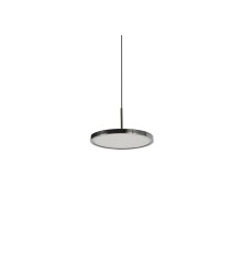 Подвесной светодиодный светильник Newport 3511/S black glossy SABINA LED 1*8W черный никель