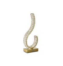 Настольная лампа Newport 8240/T gold CRYSTAL LED 9W золото