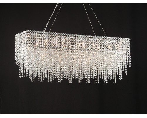 Люстра подвесная Newport 10921/C DIANA G9 18*40W никель