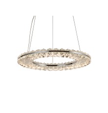 Люстра подвесная светодиодная Newport 8241/400 chrome CRYSTAL LED 27W хром