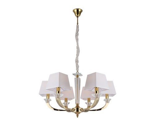 Люстра подвесная Newport 11406/C gold ALLEGRA E14 6*40W золото