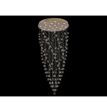 Люстра подвесная Newport 8020/1000 gold FIONA GU10 20*50W золото