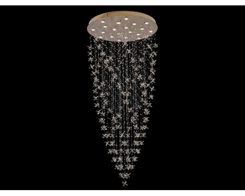 Люстра подвесная Newport 8020/1000 gold FIONA GU10 20*50W золото