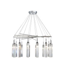 Люстра подвесная Newport 4524+10/S chrome DIVA G9 14*40W хром