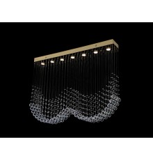 Люстра потолочная Newport 8407/PL gold CATRIN GU10 7*50W золото